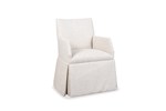 Dario Skirted Dining Arm Chair